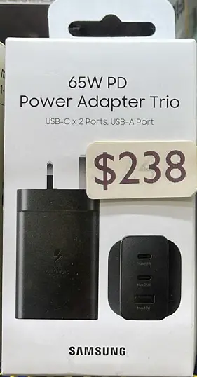 Samsung 65W PD Power Adapter Trio